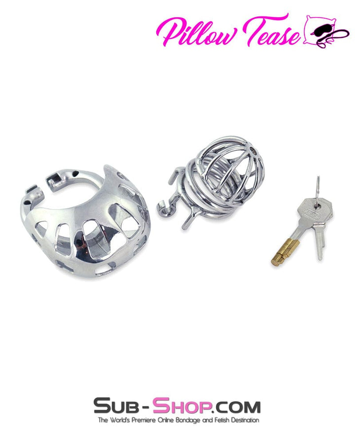 0974AR      Steel Ball Trap Wire Teasing Cock Cage Chastity - MEGA Deal MEGA Deal   , Sub-Shop.com Bondage and Fetish Superstore