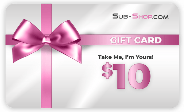 $10.00 Gift Card Gift Card   , Sub-Shop.com Bondage and Fetish Superstore