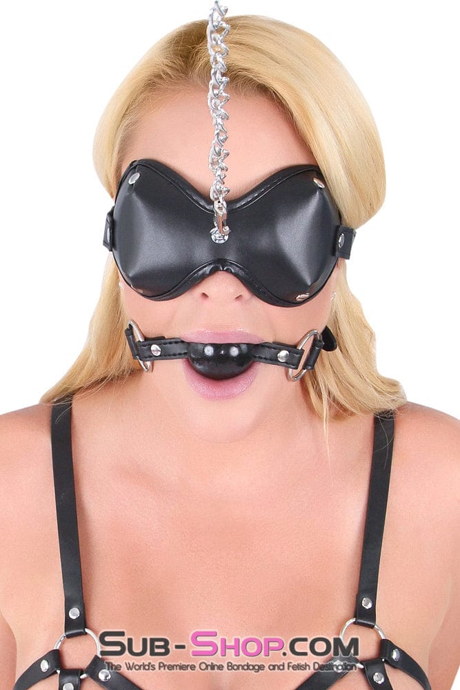 8849M      Beginner Black Rubber Ballgag - LAST CHANCE - Final Closeout! MEGA Deal   , Sub-Shop.com Bondage and Fetish Superstore