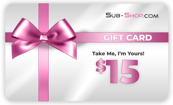 $15.00 Gift Card Gift Card   , Sub-Shop.com Bondage and Fetish Superstore