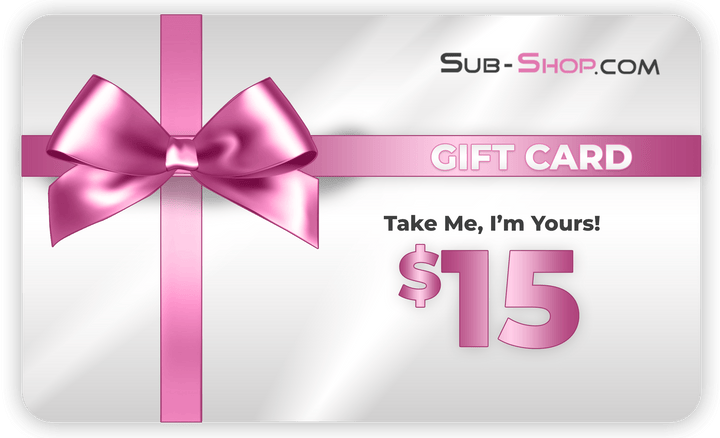 $15.00 Gift Card Gift Card   , Sub-Shop.com Bondage and Fetish Superstore