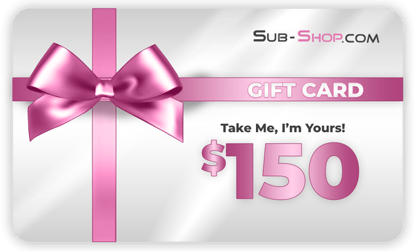 $150.00 Gift Card Gift Card   , Sub-Shop.com Bondage and Fetish Superstore