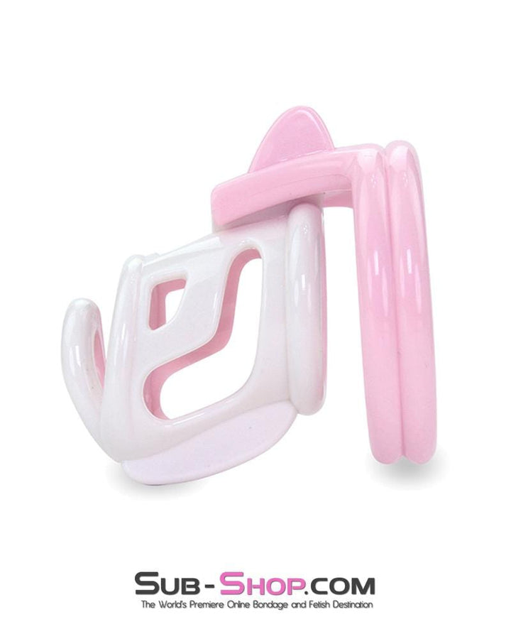 1561AR      Pretty Boy Pink Sissy High Security Male Chastity Device Chastity   , Sub-Shop.com Bondage and Fetish Superstore