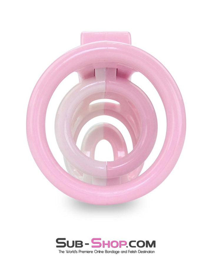 1561AR      Pretty Boy Pink Sissy High Security Male Chastity Device - MEGA Deal MEGA Deal   , Sub-Shop.com Bondage and Fetish Superstore