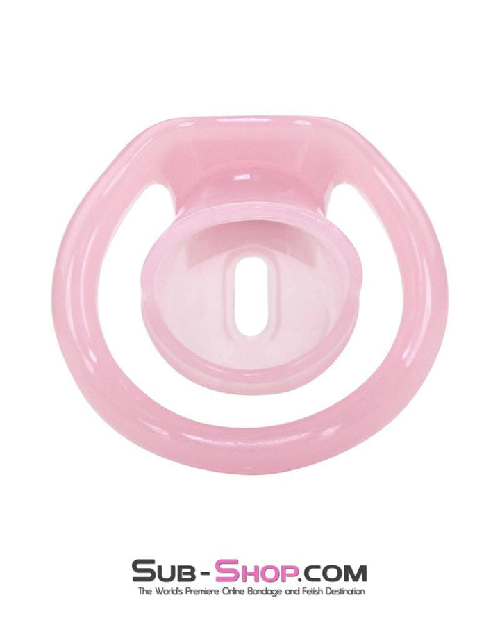 1581AR      Sissy Cuckold Mini Pink High Security Locking Male Chastity - MEGA Deal MEGA Deal   , Sub-Shop.com Bondage and Fetish Superstore