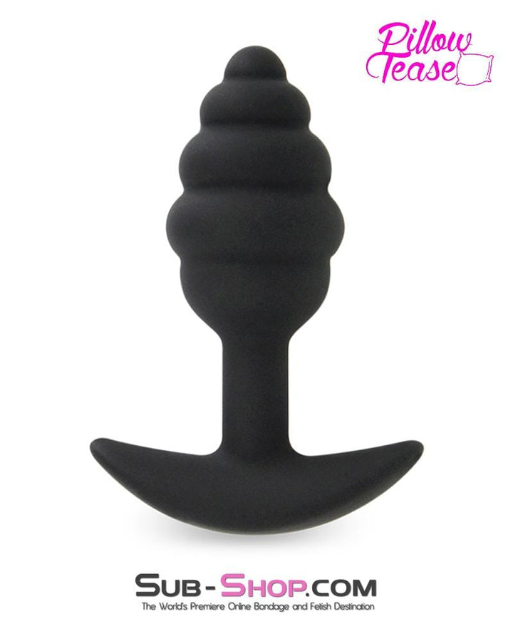 1673M      Mini Screw Silicone Butt Plug - LAST CHANCE - Final Closeout! MEGA Deal   , Sub-Shop.com Bondage and Fetish Superstore