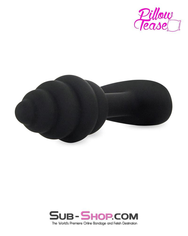 1673M      Mini Screw Silicone Butt Plug - LAST CHANCE - Final Closeout! MEGA Deal   , Sub-Shop.com Bondage and Fetish Superstore