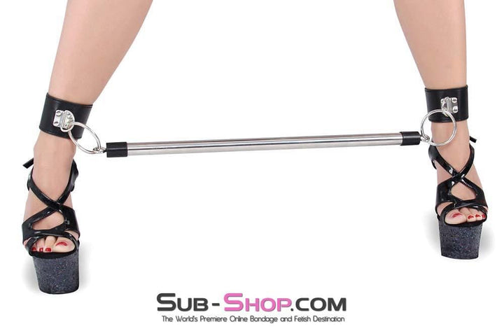 1785DL      Pole Position Spreader Bar with Locking Cuffs Spreader Bar   , Sub-Shop.com Bondage and Fetish Superstore