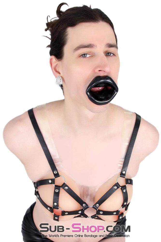 9897RS-SIS      Breast Cage Sissy Bondage Bra Sissy   , Sub-Shop.com Bondage and Fetish Superstore