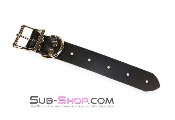 1823A      8" Bondage Gear Extender Strap, Black Leather Straps   , Sub-Shop.com Bondage and Fetish Superstore