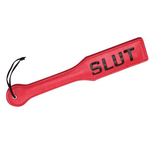 1836LT      SLUT Paddle Slapper   , Sub-Shop.com Bondage and Fetish Superstore