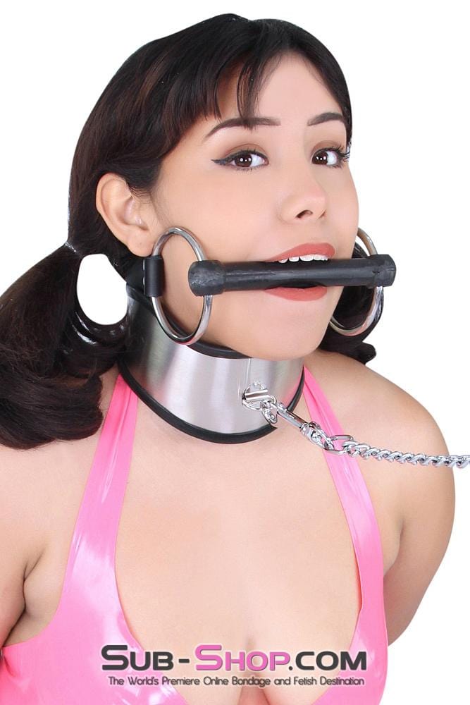 0423A    Rubber Bit Gag Gags   , Sub-Shop.com Bondage and Fetish Superstore