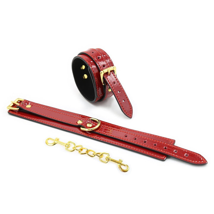 1869MQ      Candy Apple Gold Standard Wrist Cuffs Cuffs   , Sub-Shop.com Bondage and Fetish Superstore