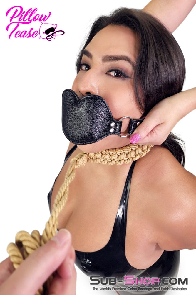 2416M      Addick-tive Black Padded Panel Penis Gag Gags   , Sub-Shop.com Bondage and Fetish Superstore