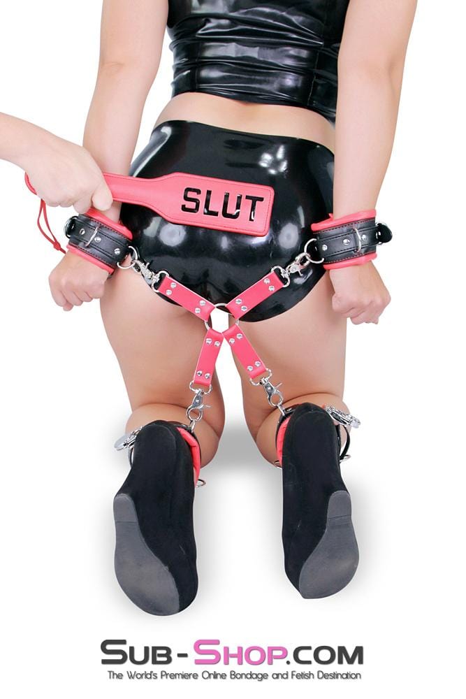 1836LT      SLUT Paddle Slapper   , Sub-Shop.com Bondage and Fetish Superstore