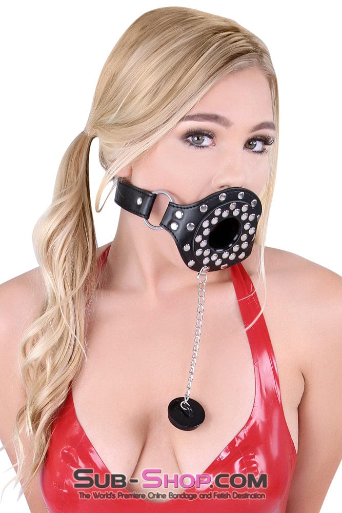 2536LT-SIS      Sissy Girlie Slave Set Plug-her Locking Tube & BDSM Training Plug Open Mouth Gag Sissy   , Sub-Shop.com Bondage and Fetish Superstore