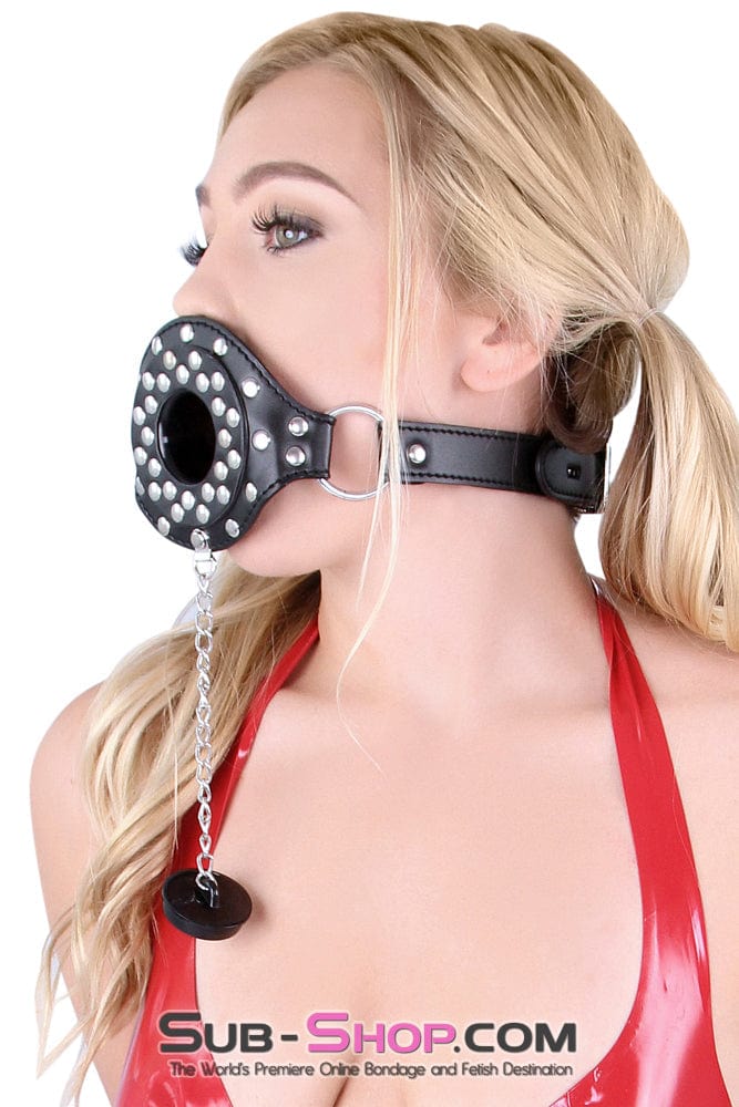 2536LT-SIS      Sissy Girlie Slave Set Plug-her Locking Tube & BDSM Training Plug Open Mouth Gag Sissy   , Sub-Shop.com Bondage and Fetish Superstore