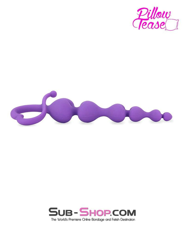 0258E      Purple Hearts Anal Beads - LAST CHANCE - Final Closeout! MEGA Deal   , Sub-Shop.com Bondage and Fetish Superstore