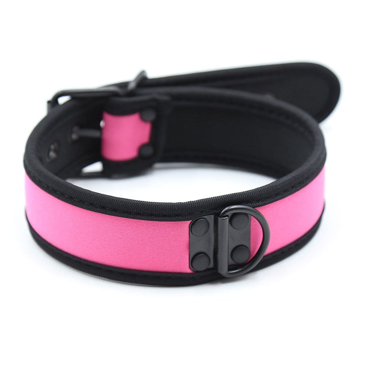 2610MQ      Pink Neoprene Lined Soft Bondage Play Collar Collar   , Sub-Shop.com Bondage and Fetish Superstore