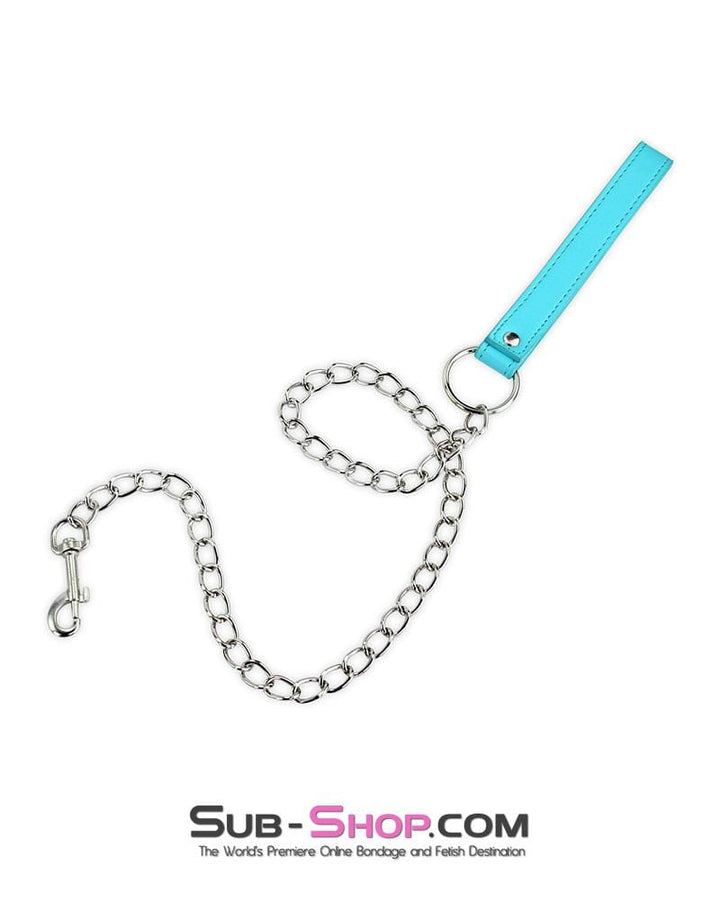 2626MQ      Diamond Blue Handle Leash Leash   , Sub-Shop.com Bondage and Fetish Superstore