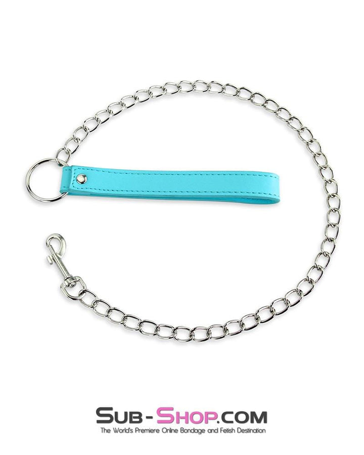 2626MQ      Diamond Blue Handle Leash Leash   , Sub-Shop.com Bondage and Fetish Superstore