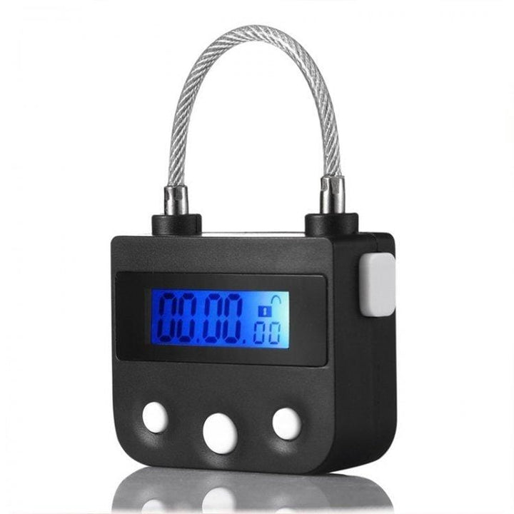 2758M      Time Lock USB Rechargeable Lock, The Ultimate Self Bondage Lock Padlock   , Sub-Shop.com Bondage and Fetish Superstore