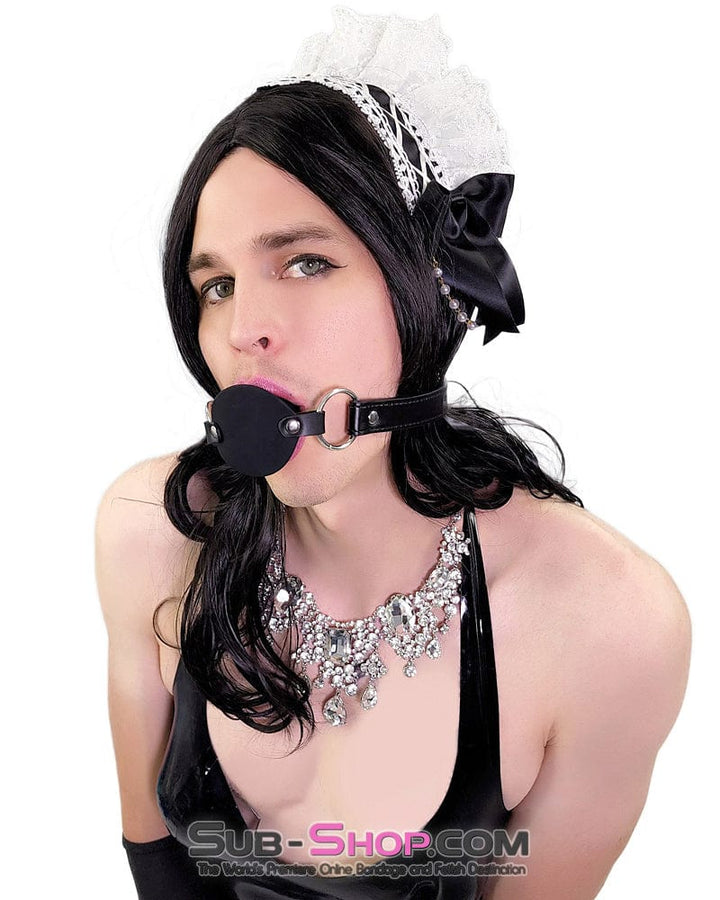 2553AE-SIS      Lace Sissy Beaded Serving Maid Headband Sissy   , Sub-Shop.com Bondage and Fetish Superstore