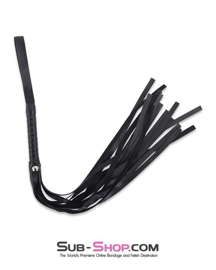 3452MQ      Classic Black 17" Bondage Games Whip - LAST CHANCE - Final Closeout! MEGA Deal   , Sub-Shop.com Bondage and Fetish Superstore