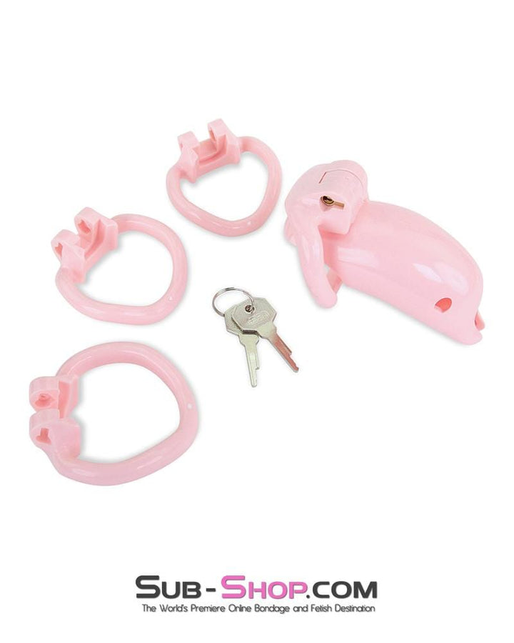 3733M      Bottled Up Sissy Pink High Security Male Chastity Tease and Torment Device - LAST CHANCE - Final Closeout! MEGA Deal   , Sub-Shop.com Bondage and Fetish Superstore