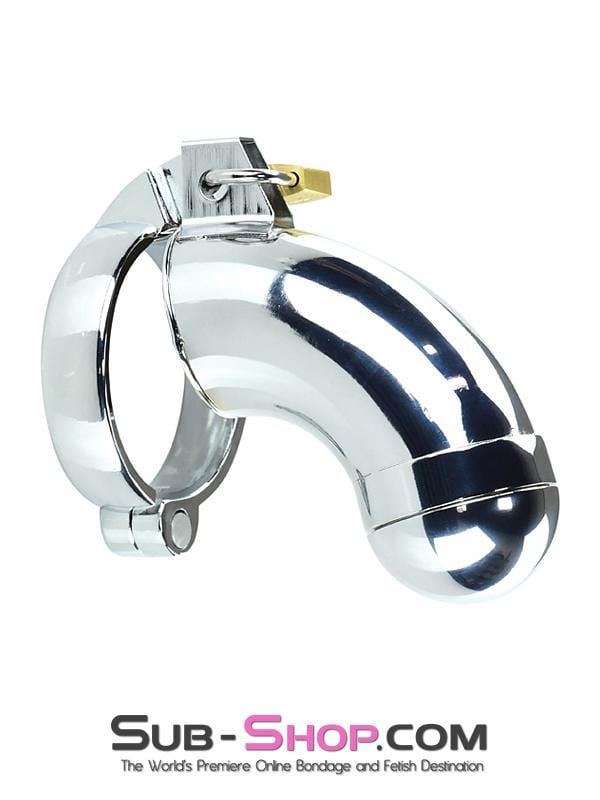 3783HS      Solid Steel Chastity with Removable Tip Chastity   , Sub-Shop.com Bondage and Fetish Superstore