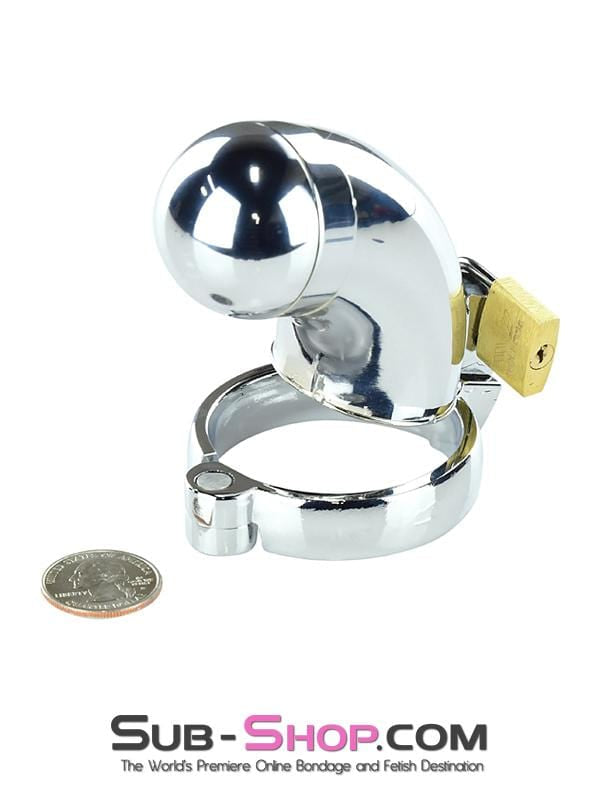 3783HS      Solid Steel Chastity with Removable Tip Chastity   , Sub-Shop.com Bondage and Fetish Superstore