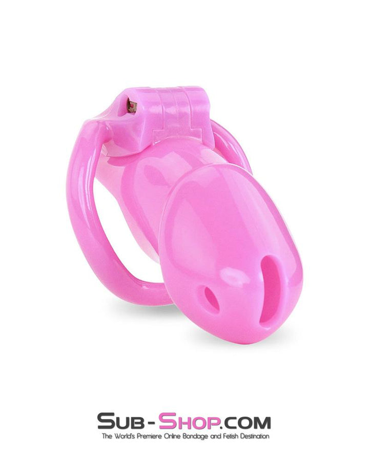 0395AE      Hot Pink Head High Security Male Chastity Sensation Device - MEGA Deal MEGA Deal   , Sub-Shop.com Bondage and Fetish Superstore