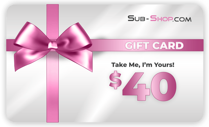 $40.00 Gift Card Gift Card   , Sub-Shop.com Bondage and Fetish Superstore