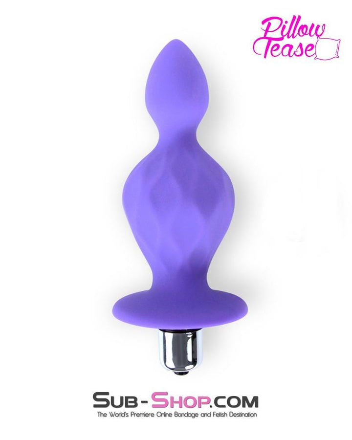 0410E      Purple Genie Bottle Large Vibrating Butt Plug - LAST CHANCE - Final Closeout! MEGA Deal   , Sub-Shop.com Bondage and Fetish Superstore