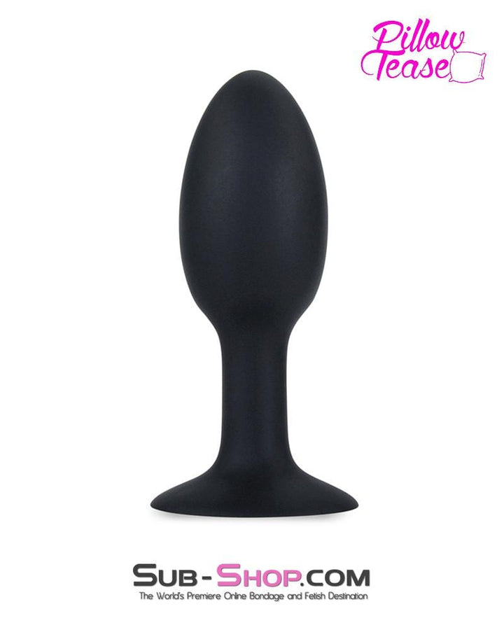 0411E      Vibro Ball Medium Silicone Butt Plug Butt Plug   , Sub-Shop.com Bondage and Fetish Superstore