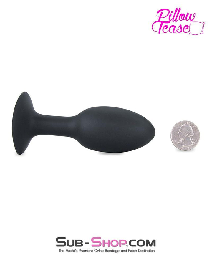 0411E      Vibro Ball Medium Silicone Butt Plug Butt Plug   , Sub-Shop.com Bondage and Fetish Superstore