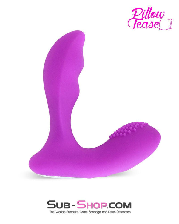 0443M     Dual Motor Rechargeable Silicone Prostate Massager Prostate Stimulator   , Sub-Shop.com Bondage and Fetish Superstore