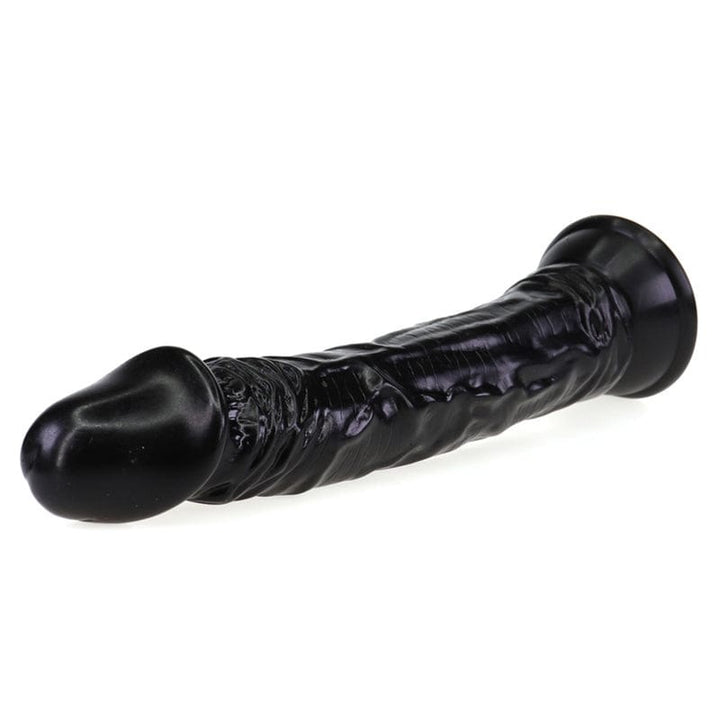 4602M      Fucking Machine Realistic Dildo Attachment, Black 9.8” Dildo   , Sub-Shop.com Bondage and Fetish Superstore