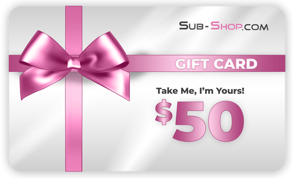 $50.00 Gift Card Gift Card   , Sub-Shop.com Bondage and Fetish Superstore