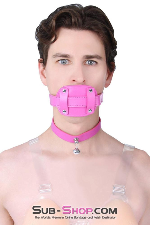 1467DL-SIS      Pretty Pink Kitty Sissy Accessory Belle Feminization Collar Sissy   , Sub-Shop.com Bondage and Fetish Superstore