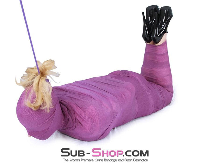 5750A-GAG      Wrap-Sure Self Adhesive Gag Wrap, Purple Gag Wrap   , Sub-Shop.com Bondage and Fetish Superstore