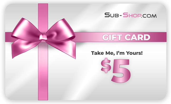 $5.00 Gift Card Gift Card   , Sub-Shop.com Bondage and Fetish Superstore