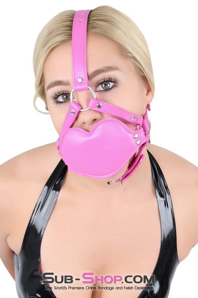 6746RS      Blow Job Trainer Hot Pink Thick Penis Gag Trainer Gags   , Sub-Shop.com Bondage and Fetish Superstore