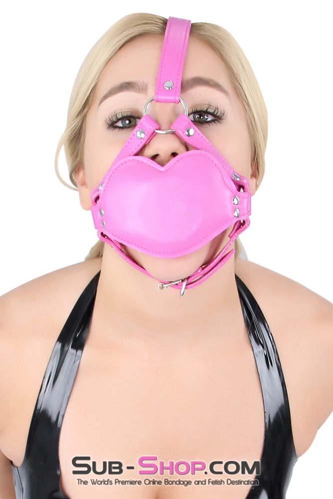 6746RS      Blow Job Trainer Hot Pink Thick Penis Gag Trainer Gags   , Sub-Shop.com Bondage and Fetish Superstore