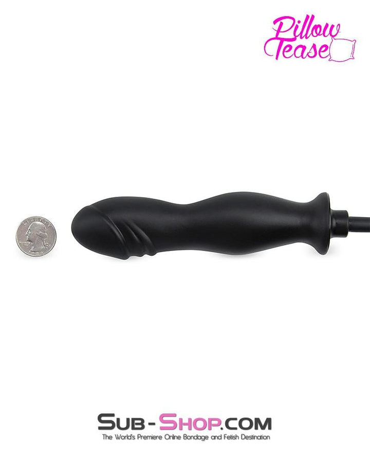 6940M      Inflatable Black 6” Rubber Dong - MEGA Deal MEGA Deal   , Sub-Shop.com Bondage and Fetish Superstore