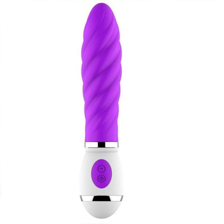 7000M      Rechargeable 12 Function Rotating Purple Twist Vibrator Vibrators   , Sub-Shop.com Bondage and Fetish Superstore