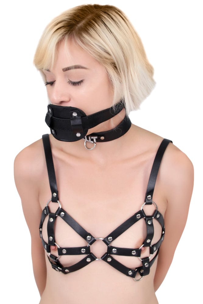 9897RS      Breast Cage Bondage Bra Breast Bondage   , Sub-Shop.com Bondage and Fetish Superstore