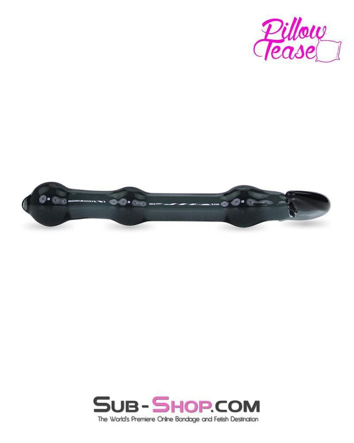 7119S      Black Glass Anal Rod Dildo with Handle Base - LAST CHANCE - Final Closeout! MEGA Deal   , Sub-Shop.com Bondage and Fetish Superstore