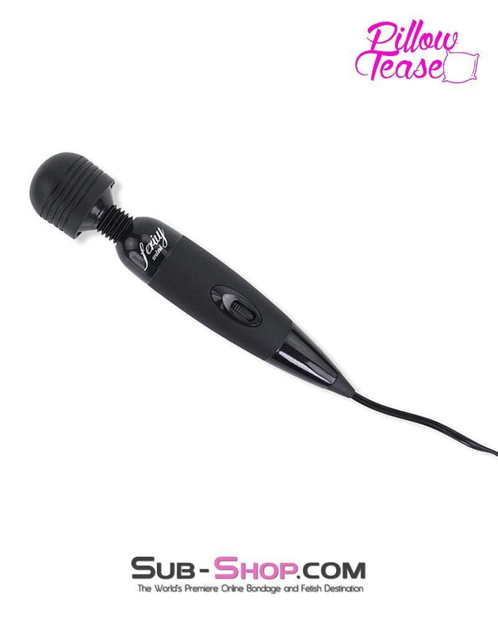 7139M      Black Fairy Mini Wand Massager - LAST CHANCE - Final Closeout! MEGA Deal   , Sub-Shop.com Bondage and Fetish Superstore