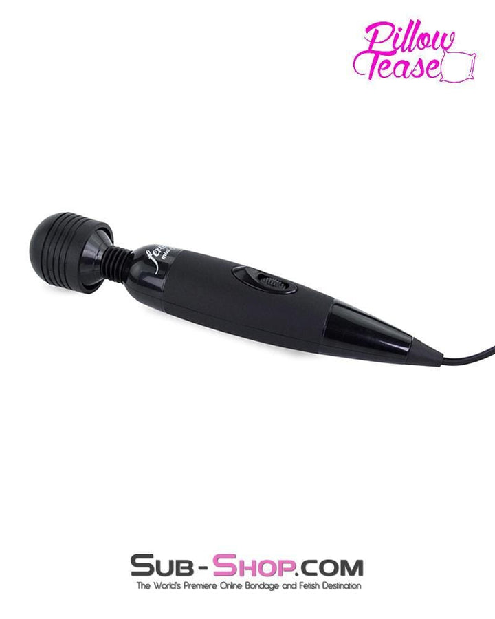 7139M      Black Fairy Mini Wand Massager - LAST CHANCE - Final Closeout! MEGA Deal   , Sub-Shop.com Bondage and Fetish Superstore